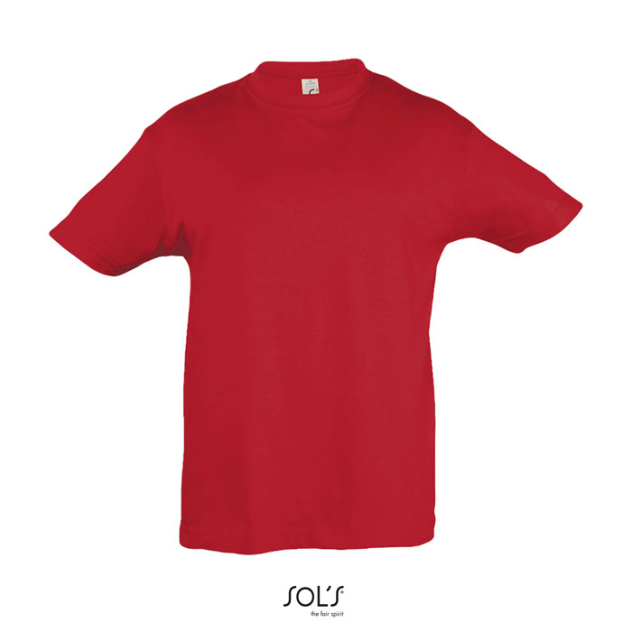 T-shirt enfant promotionnel en coton 150g - REGENT Rouge 1